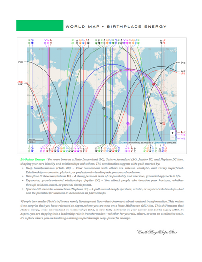 "BIG MOVES" - ASTROCARTOGRAPHY REPORT