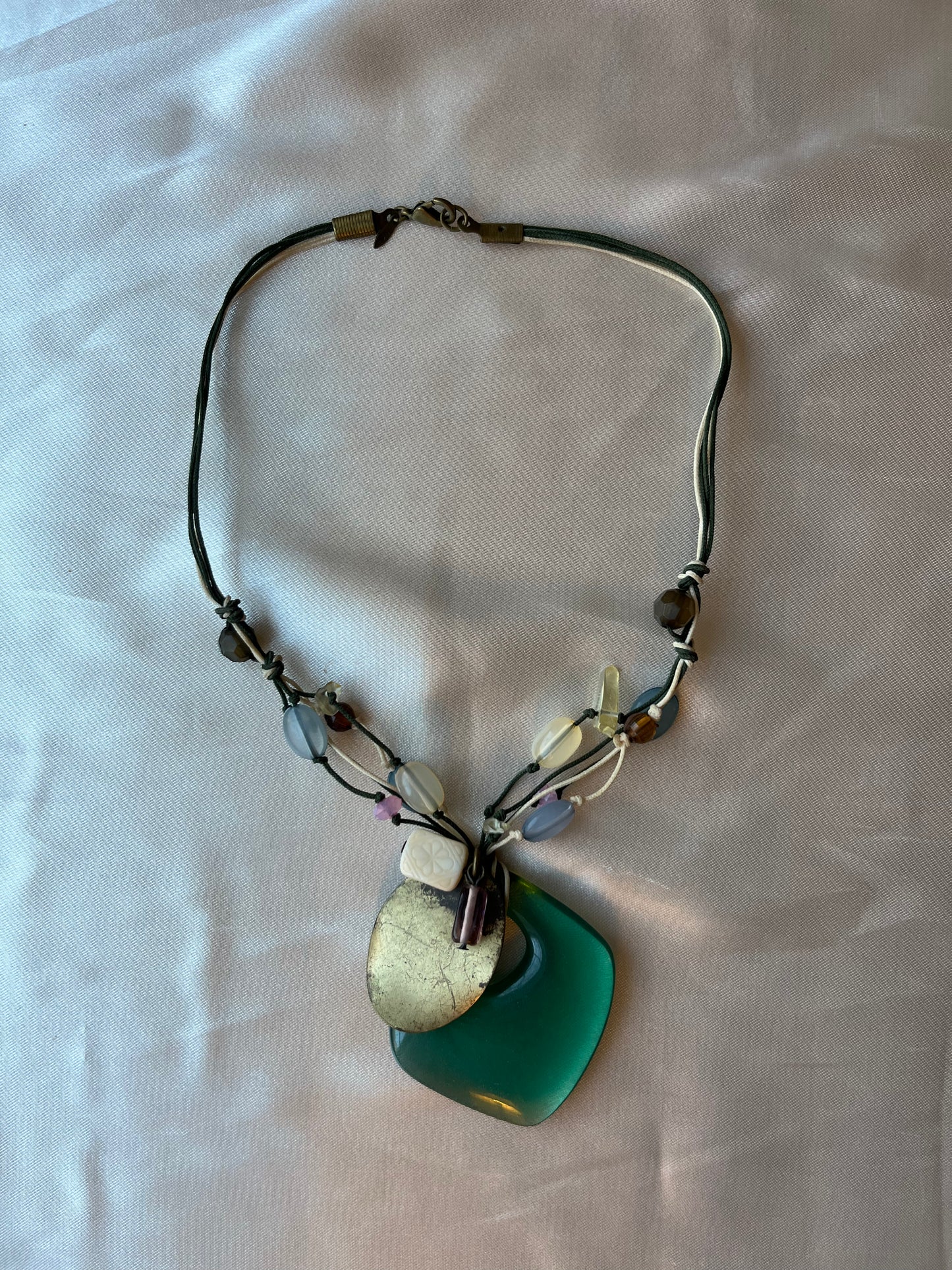 Green Pendant Necklace